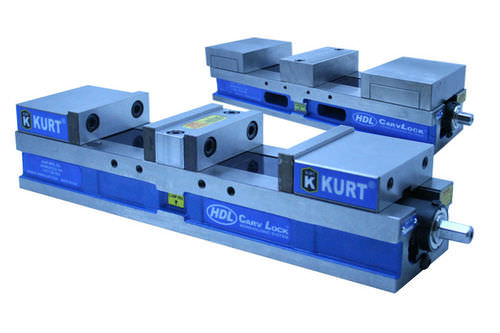 Étau pour machine-outil - HDLM4J - Kurt Manufacturing-Industrial Products Division - pneumatique / modulable / double