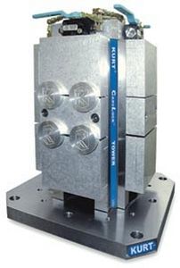 Étau de machine - CTHDHM643 - Kurt Manufacturing-Industrial Products Division - pneumatique / vertical / 4 faces