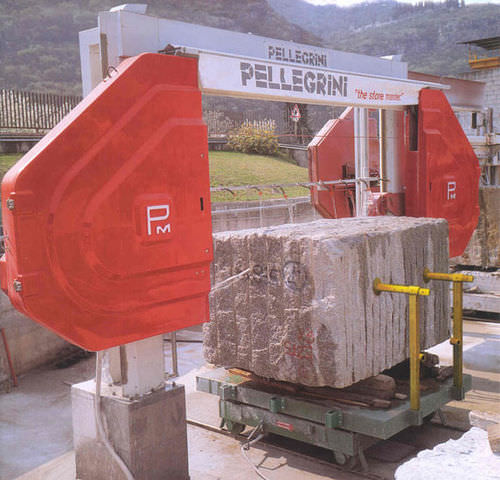 Scie à ruban - DF 2000-2500-3000-3500 - Pellegrini - pour pierre / CNC