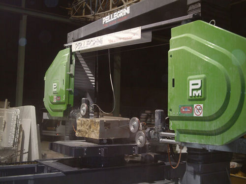 Scie à ruban - Robot Space 2600  - Pellegrini - pour pierre / CNC