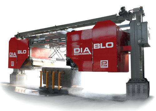Machine de découpe à fil diamanté - Diablo 72 - Pellegrini - pour pierre / CNC