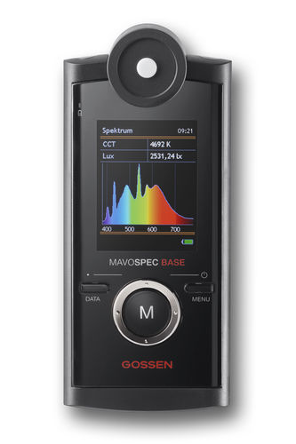 Luxmètre-spectrophotomètre visible - MAVOSPEC BASE - GOSSEN Foto- und Lichtmesstechnik GmbH - portable / compact / pour LED