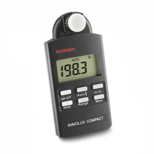 Luxmètre C-Class - MAVOLUX COMPACT - GOSSEN Foto- und Lichtmesstechnik GmbH - compact / ISO