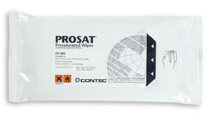 Lingette nettoyante pré-saturée - PROSAT® PS-850/PS-911 - Contec - pour salle blanche