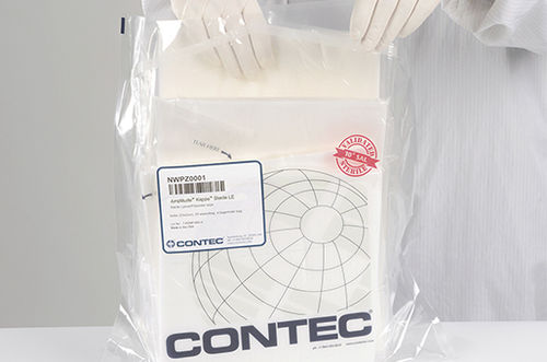 Lingette nettoyante stérile - SterileSorb™ - Contec - pour salle blanche
