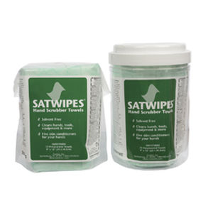Lingette nettoyante pré-saturée - SATWipes® - Contec - pour les mains