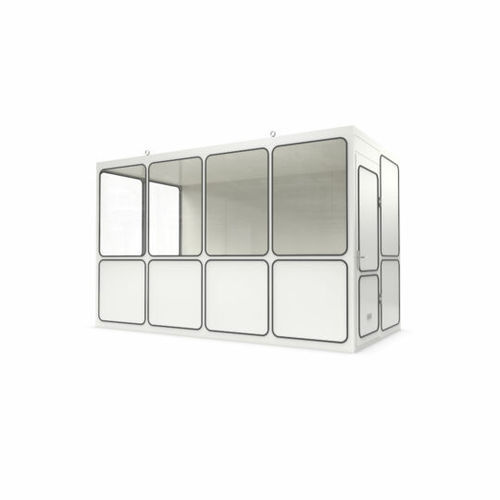 Système room-in-room modulable - Ri 10 - WSM – Walter Solbach Metallbau GmbH - en tôle / en fibre minérale / avec sol en PVC