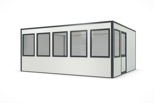 Système room-in-room modulable - SmartUnit 18d - WSM – Walter Solbach Metallbau GmbH - en tôle d'acier / en tôle