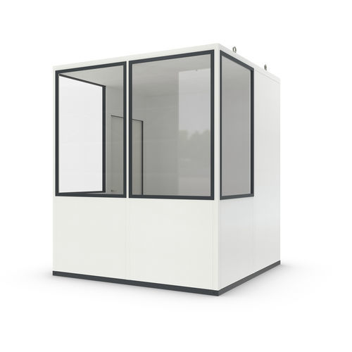 Système room-in-room en tôle - Basic 5 Starter Plus - WSM – Walter Solbach Metallbau GmbH - en fibre minérale / avec sol en PVC
