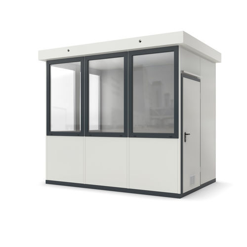 Système room-in-room modulable - Wa 10 - WSM – Walter Solbach Metallbau GmbH - en tôle / en fibre minérale / avec sol en PVC