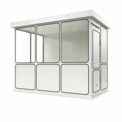 Système room-in-room modulable - Ra 10 - WSM – Walter Solbach Metallbau GmbH - avec sol en PVC