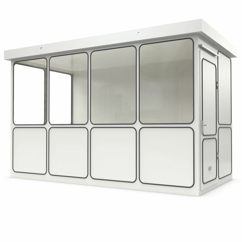 Système room-in-room modulable - Ra 12b - WSM – Walter Solbach Metallbau GmbH - en fibre minérale / avec sol en PVC