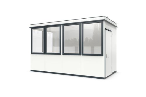 Système room-in-room modulable - Outdoor Basic 10 - WSM – Walter Solbach Metallbau GmbH - en tôle / avec sol en PVC