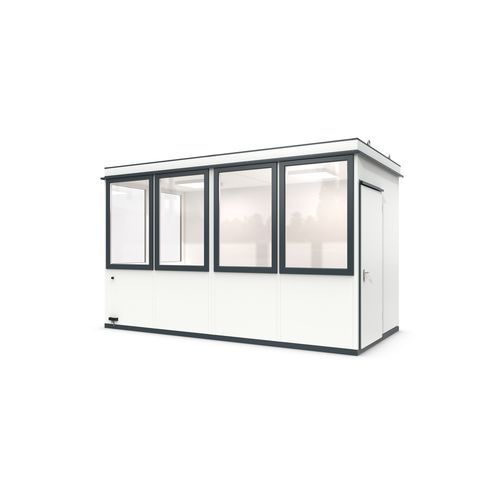 Système room-in-room modulable - Outdoor Basic 10 Office Plus - WSM – Walter Solbach Metallbau GmbH - en tôle / en fibre minérale / avec sol en PVC