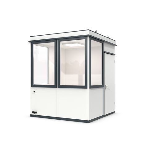 Système room-in-room modulable - Outdoor Basic 5 Starter Plus - WSM – Walter Solbach Metallbau GmbH - en tôle / en fibre minérale / avec sol en PVC