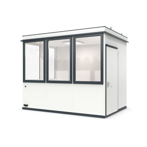 Système room-in-room modulable - Outdoor Basic 7 Starter Plus - WSM – Walter Solbach Metallbau GmbH - en tôle / avec sol en PVC