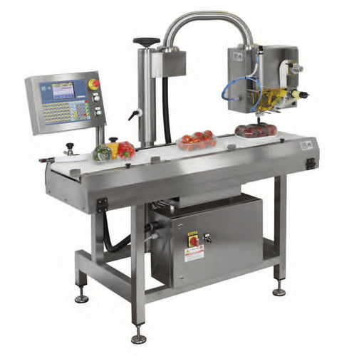 Machine de pesage-étiquetage automatique - 12 kg, 2 g, max. 500 x 300 x 250 mm | CE 9500 series  - Italiana Macchi