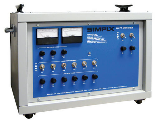 Banc de charge DC - 12 - 32 V, 70 - 150 A | Watt-Muncher - Simplex - portable