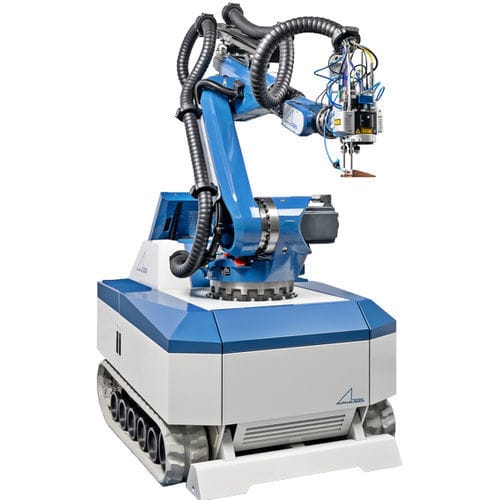 Cellule robotisée de chargement - AL-ROCK MOBIL - ALPHA LASER GmbH - de soudage / d'usinage / d'impression 3D