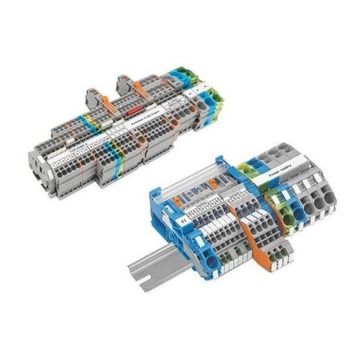 Bloc de jonction sur rail-DIN - TOPJOB® S  - WAGO - enfichable / à connexion à ressort / à levier