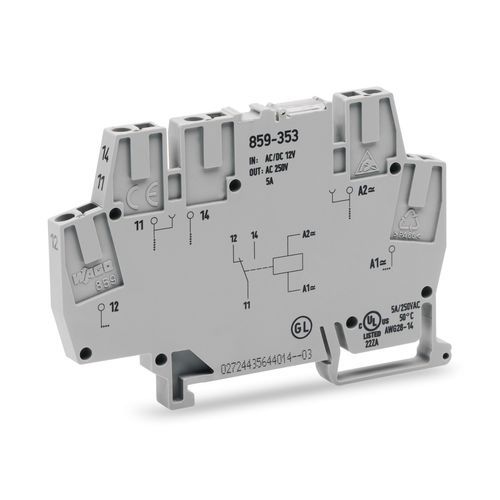 Module relais avec optocoupleur - 859 series  - WAGO - de commutation / DC / AC