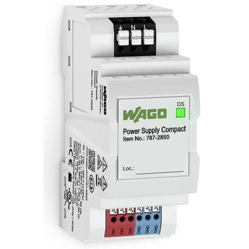 Alimentation électrique sur rail DIN - 787-2850 - WAGO - AC/DC / stabilisée / monophasée