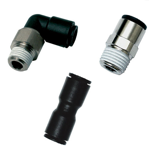 Raccord pour air comprimé - LF 3000® - Parker Fluid System Connectors Division Europe - pour le vide / fileté / push-in