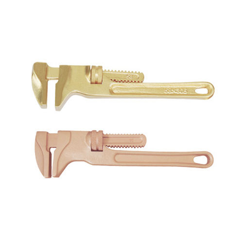 Clé serre-tube antiétincelle - 127 series - HEBEI BOTOU SAFETY TOOLS CO.,LTD - en cuivre / en bronze / réglable