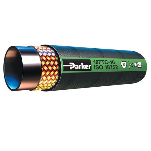 Tuyau flexible hydraulique - GlobalCore 187 - Parker Hose Products Division - Europe - pour huile / en caoutchouc synthétique / en acier