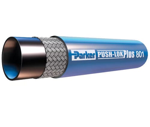 Tuyau flexible pour l'eau - 801 series - Parker Hose Products Division - Europe - hydraulique / pour carburant / pour air