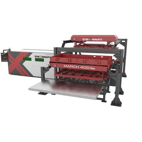 Machine de découpe laser à fibre - MARCH 400 - Cincinnati Incorporated - pour métal / de tôle / pour applications industrielles