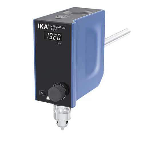 Agitateur de laboratoire à hélice - IKA MINISTAR 20  - Asynt - numérique / d'arbre / de mesure