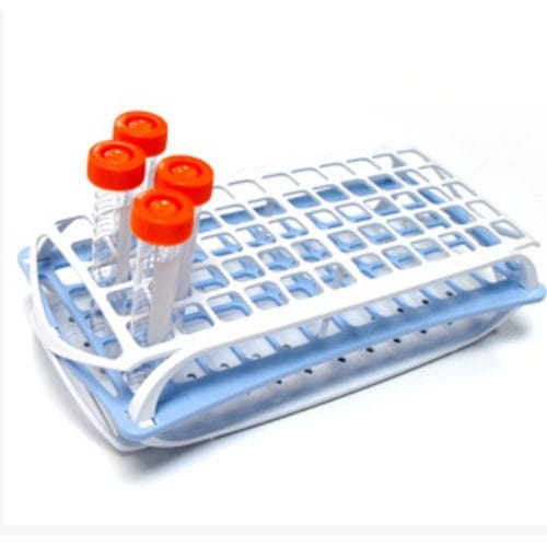 Ratelier de stockage pour tubes à essai - Asynt - en PP / autoclavable