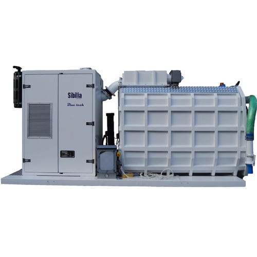Aspirateur industriel - BLUETECH - SIBILIA SRL - hydraulique