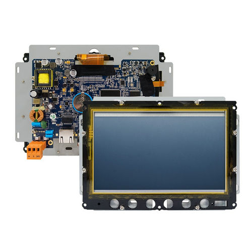 IHM tactile - PT2070-51ST-N1N1 - Cermate Technologies Inc - encastrable / 800 x 480 / RISC