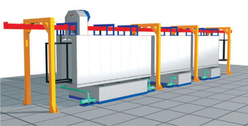 Tunnel de lavage par aspersion - Euro TLL series - Eurotherm - de dégraissage