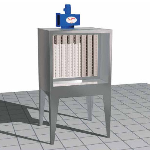 Cabine de peinture ouverte - Mini series - Eurotherm - pour pièces détachées / à filtre sec