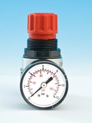 Régulateur de pression pour air comprimé - 04 - F.lli GHIOTTO snc - à piston / mono-étagé / en aluminium