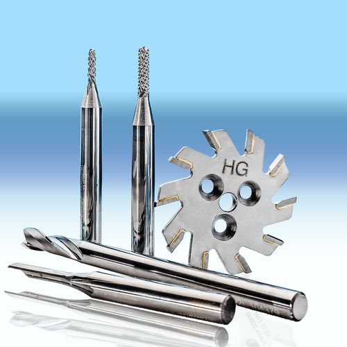 Fraise monobloc - Single helical milling cutter - drawing standard - HG GRIMME SysTech GmbH - pour matières plastiques / haute performance / de haute précision