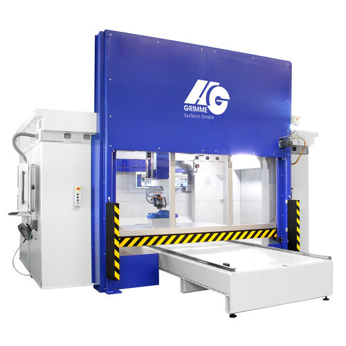 Fraiseuse CNC à table sortante - G-S-F/Shuttle - HG GRIMME SysTech GmbH - 5 axes / à broche pivotante / à portique