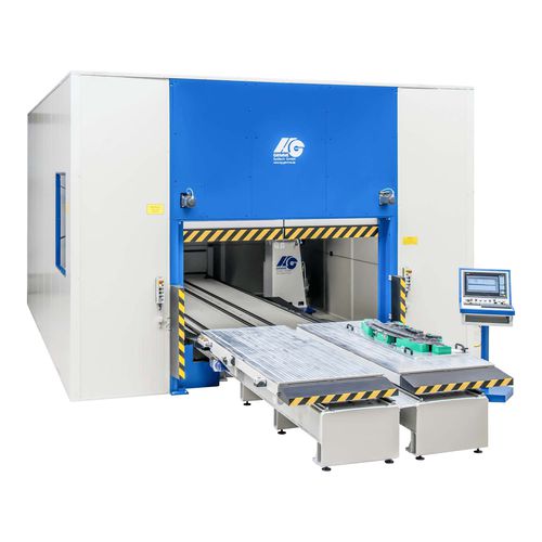Fraiseuse CNC type portique - P-S-F (15-13)M - HG GRIMME SysTech GmbH - à 5 axes / verticale / pour PVC