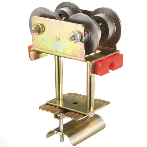 Chariot porte-câble acier galvanisé - T143 series - By CARPEL - en acier inoxydable