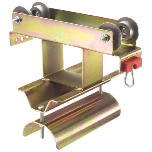 Chariot porte-câble acier galvanisé - T166 series - By CARPEL - en acier inoxydable