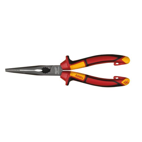Pince à bec plat - 493246456 series - Milwaukee - pour fils / pour câble / isolée