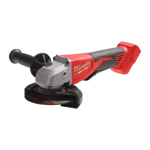 Meuleuse avec batterie - M18 BLSAG125XPD-0 - Milwaukee - brushless / d'angle / compacte
