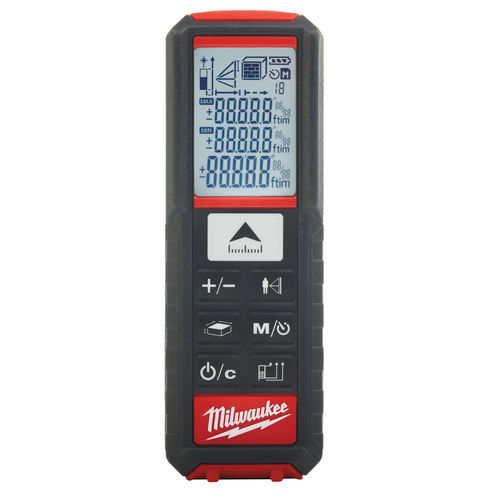 Télémètre laser - LDM 50 - Milwaukee - portable / avec calcul automatique du volume / métrique