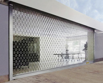 Porte à enroulement - Gandhi Automations Pvt Ltd - en acier / pour l'extérieur / industrielle
