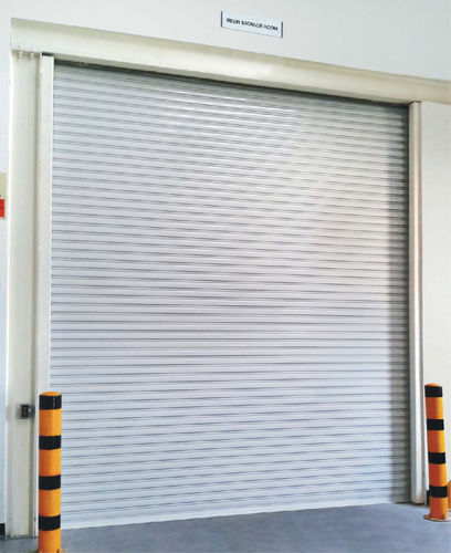 Porte à enroulement - Gandhi Automations Pvt Ltd - en acier inoxydable / en acier galvanisé / industrielle