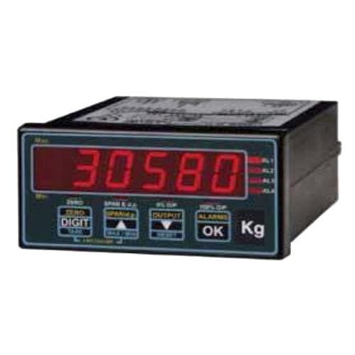 Indicateur avec afficheur LED - P4 series - Vetec A/S - de charge / pour montage sur panneau / avec alarme