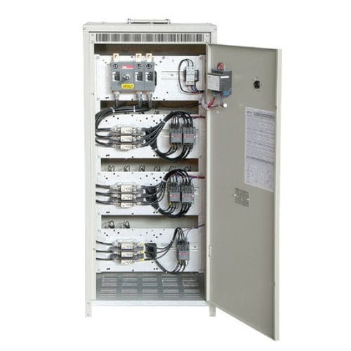 Batterie de condensateurs automatique - PHI - ECUS - de puissance / au sol / de type armoire